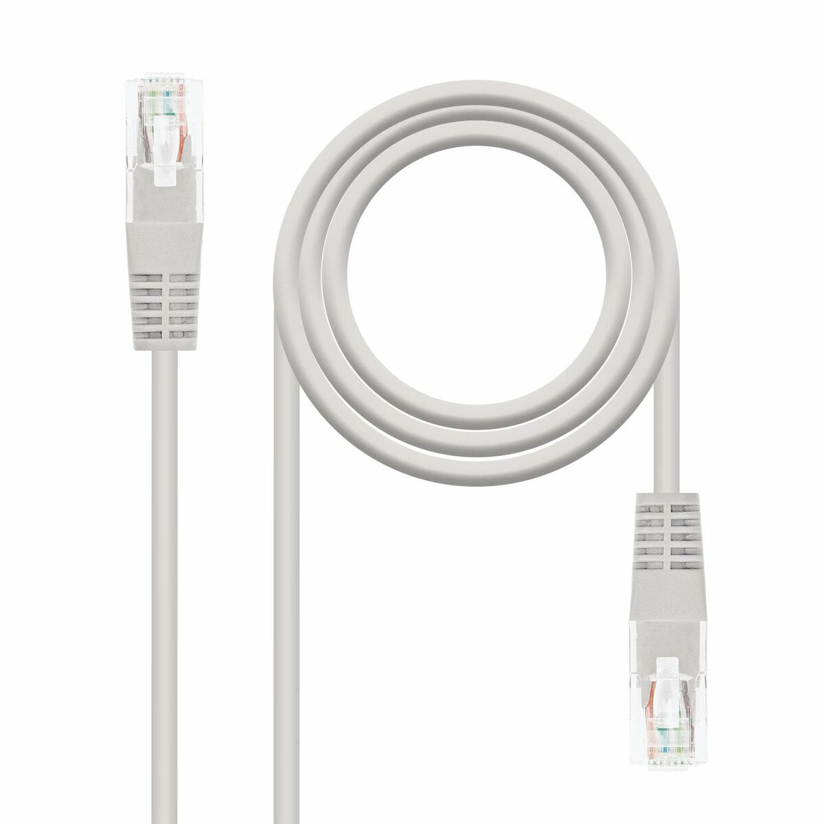CAT 6 UTP-Kabel NANOCABLE 10.20.1303 Grå 3 m